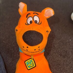 Toy Factory Scooby Doo Neon Orange Plushie
